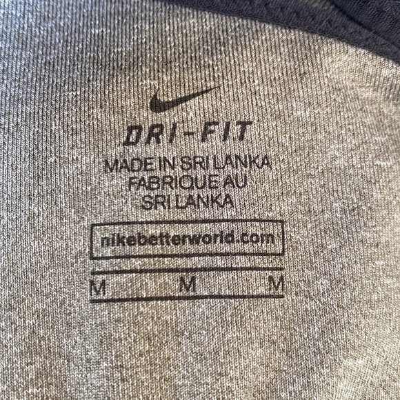 Nike Swoosh Grey Dri-Fit Sports Bra - Picture 3 of 3